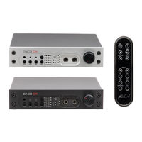 Benchmark DAC3 DX Instruction Manual