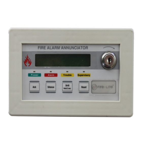 Fire-Lite Alarms LCD-40 Manual