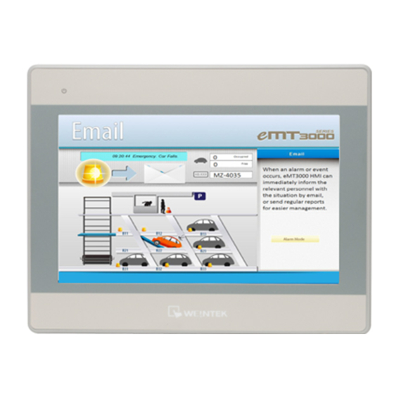 weintek MT6071 Series Installation Instruction