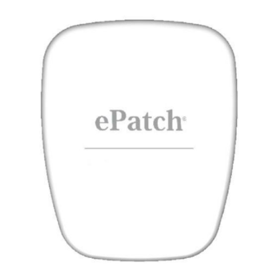 BioTelemetry Braemar ePatch Instructions For Use Manual