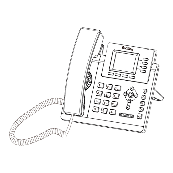 Yealink SIP-T34W Quick Start Manual