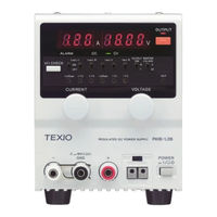 TEXIO PA18-5B Instruction Manual