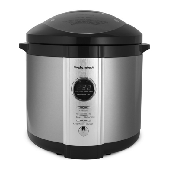 Morphy Richards RAPID COOK MC48815 Instructions Manual