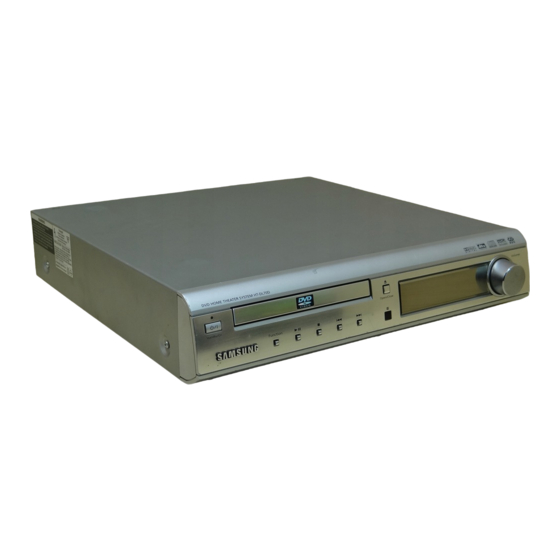 Samsung HT-DL70D Instruction Manual