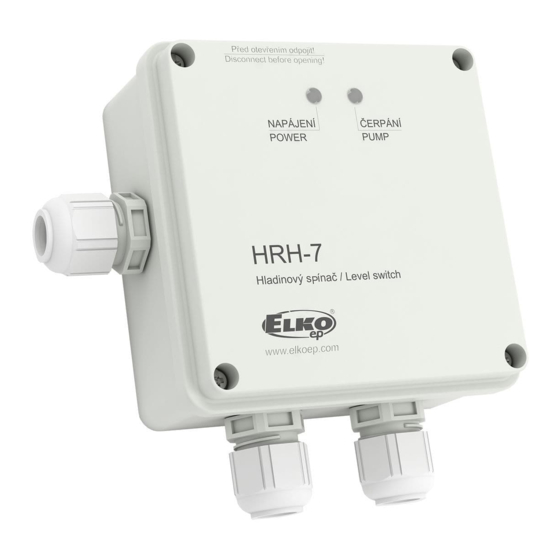 Elko HRH-7 Manual