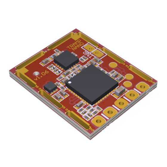 ImmersionRC Tramp Nano Preliminary Operator's Manual
