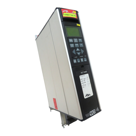 Danfoss VLT 5000 Series Installation Startup Check List