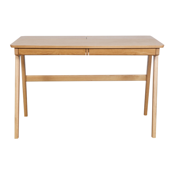 De Eekhoorn Oxford desk Quick Start Manual