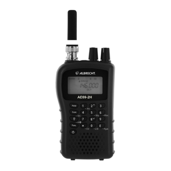 Albrecht AE69-2H Manual