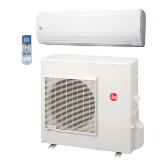 Rheem RIWH18AVFJ Design & Technical Manual