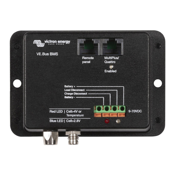 Victron energy VE.Bus BMS Manual