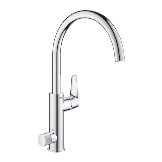 Grohe Blue Pure Eurosmart Quick Manual