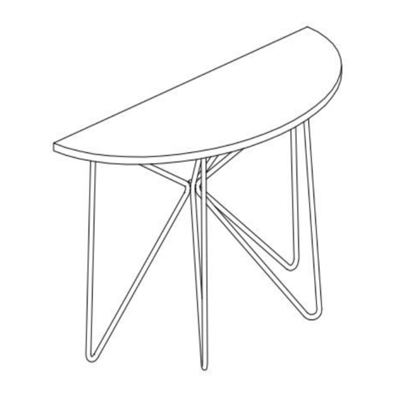 Coaster 722899 Assembly Instructions