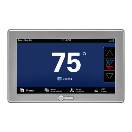 Trane ComfortLink II XL1050 User Manual
