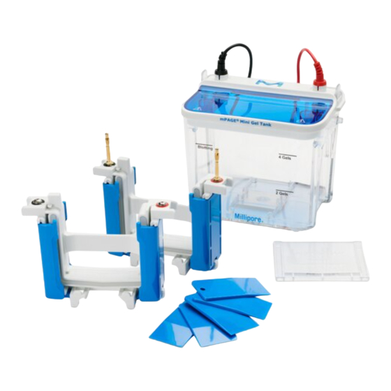 Merck Millipore mPAGE User Manual
