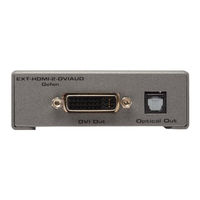 Gefen EXT-HDMI-2-DVIAUD User Manual