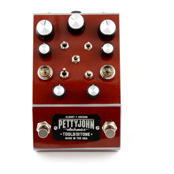PettyJohn PettyDrive User Manual