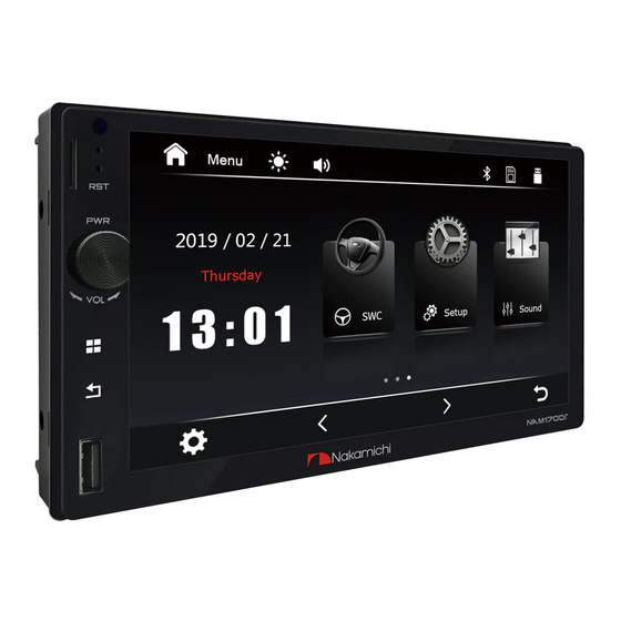 Nakamichi NAM1700r User Manual