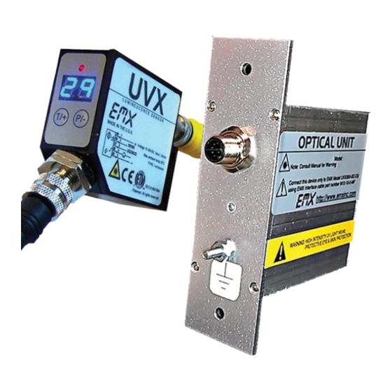 EMX Industries UVX-TIN-SIDE Side Detector Manuals
