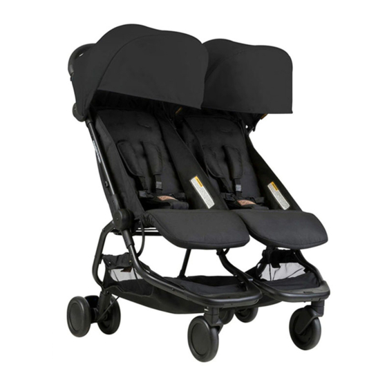 Mountain Buggy nano duo Instructions Manual