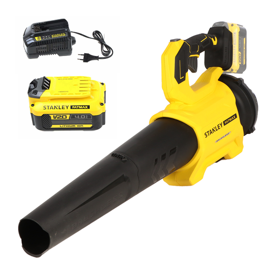 Stanley FATMAX V20 LITHIUM ION SFMCBL730 Original Instructions Manual
