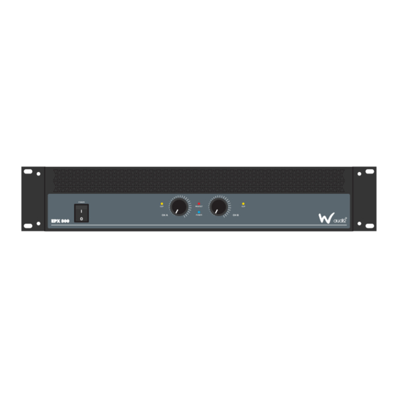 W Audio EPX Series User Manual