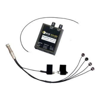 K&K Sound POWERMIX PURE XT Product Manual
