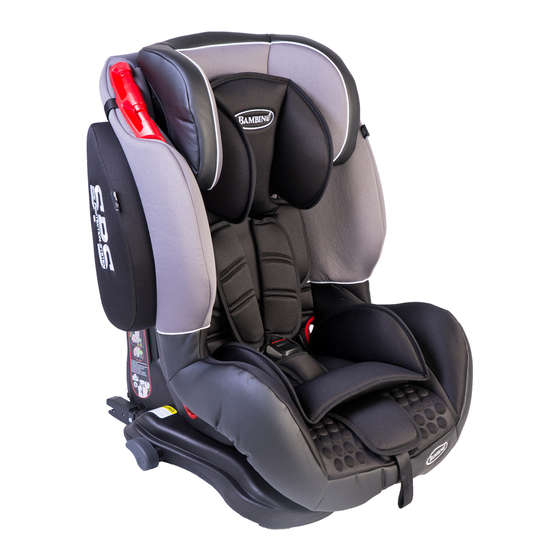 BAMBINO ELITE ISOFIX INSTRUCTION MANUAL Pdf Download ManualsLib