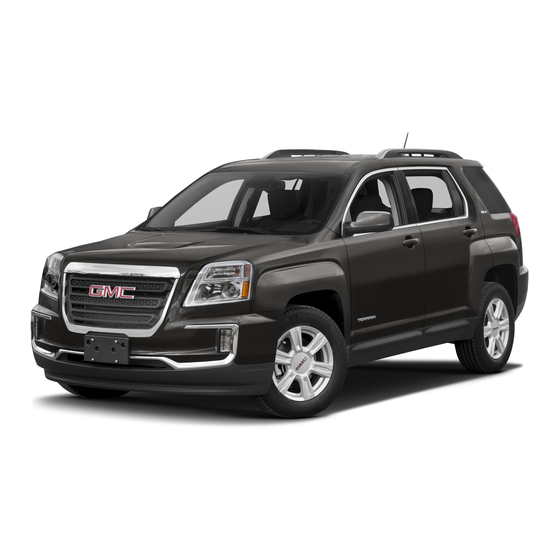 GMC Terrain 2016 Getting To Know Manual