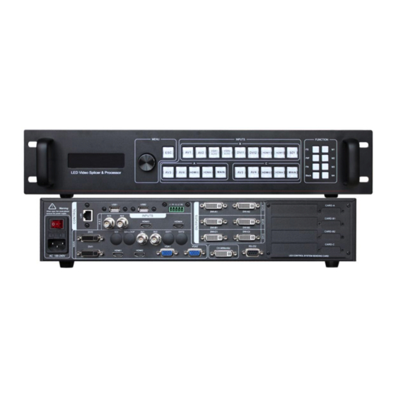 Amoonsky AMS-SC359 LED Video Splicer Manuals