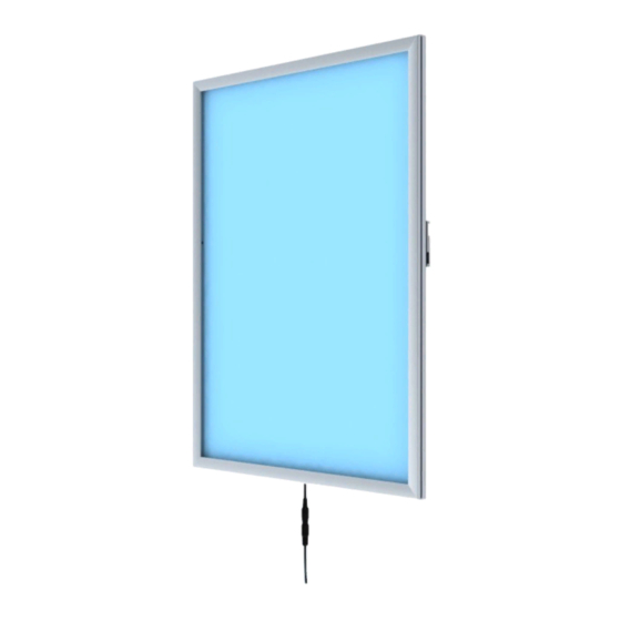 Testrite Visual SupraSlim SnapFrame SUL Series Manual