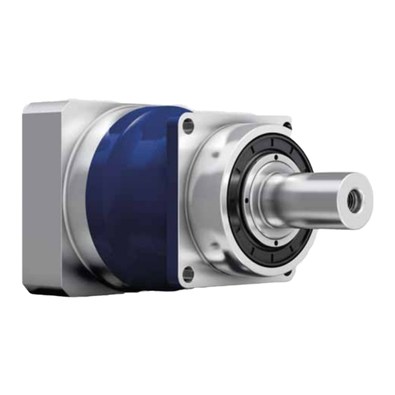 Wittenstein alpha Advanced SP+ ATEX MF Series Operating Manual