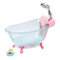 Zapf Creation BABY born Bathtub Manual