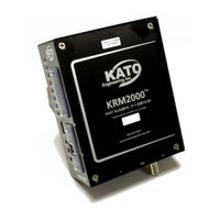 Nidec Kato Engineering KRM2000 User Manual