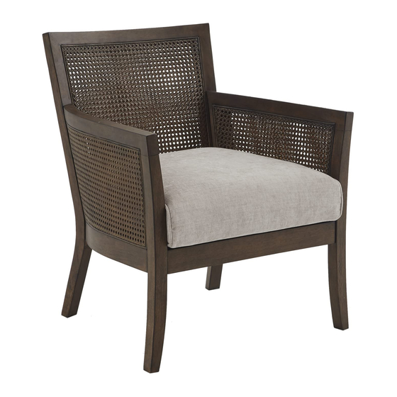 Madison Park Diedra Accent Chair Assembly Instructions
