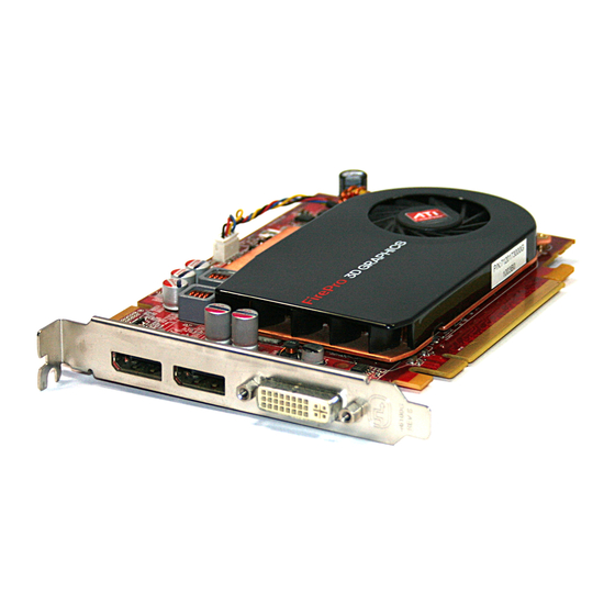ATI Technologies V7750 - Firepro Pcie 1GB DDR3 2PORT Dvi Manuals