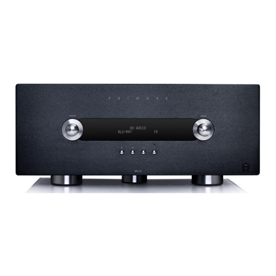 Primare SPA23 User Manual