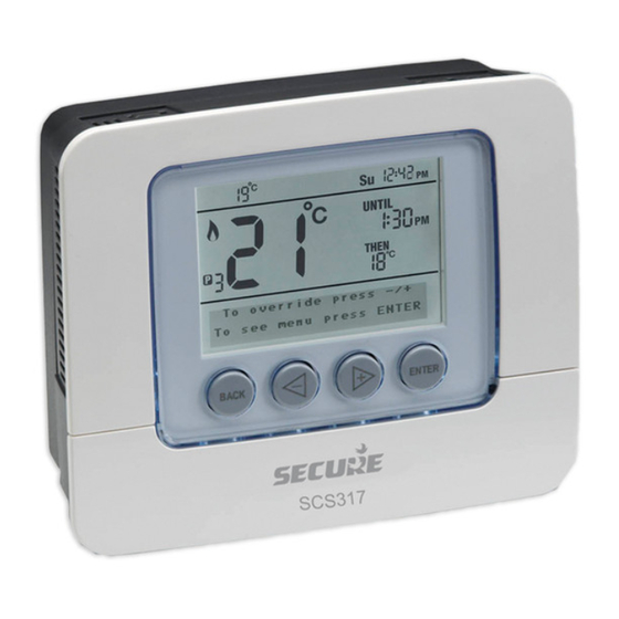 Secure SCS311 Installation Instructions Manual