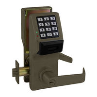 Alarm Lock Trilogy DL5200 Installation Instructions Manual