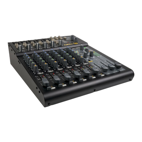 M-Audio Analog Mixer NRV10 Manual Del Usuario