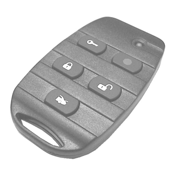 User Manuals: AstroStart QS-5A Remote Car Starter
