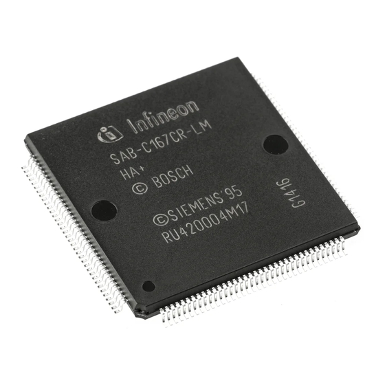 Infineon C166 Series Manuals