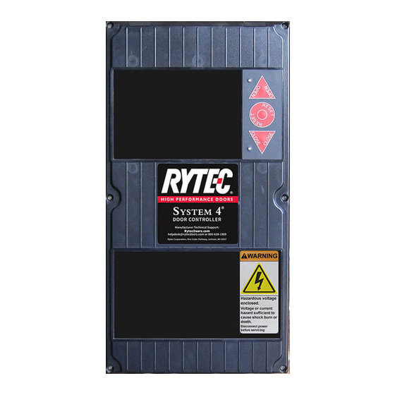 Rytec System 4 Troubleshooting