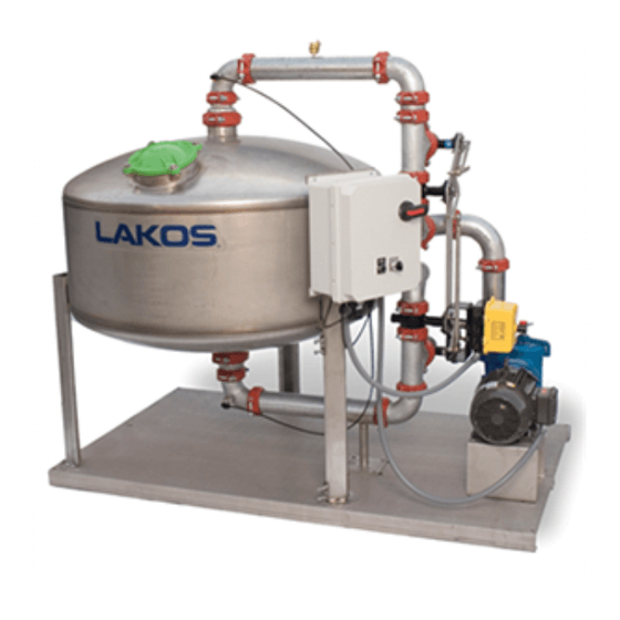 Lakos STS Series Installation And Operator's Manual