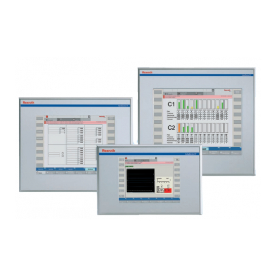 Bosch Rexroth IndraControl VEP 4 Series Manuals