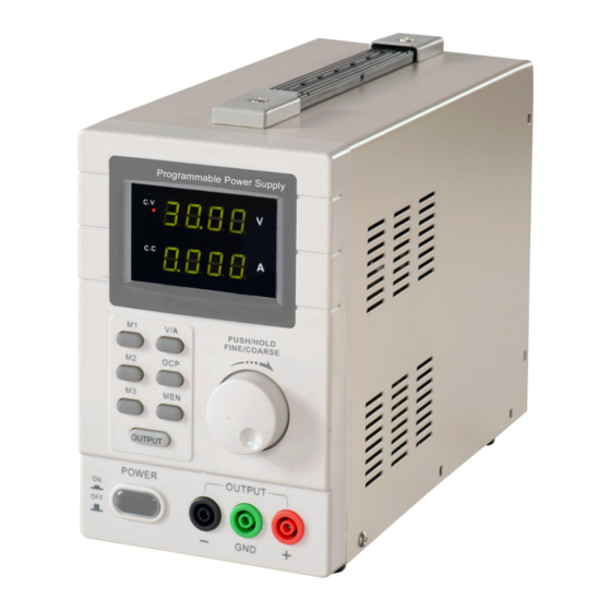 QJE QJ3005P User Manual