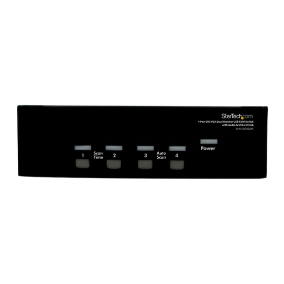 StarTech.com SV431DDVDUA Manual