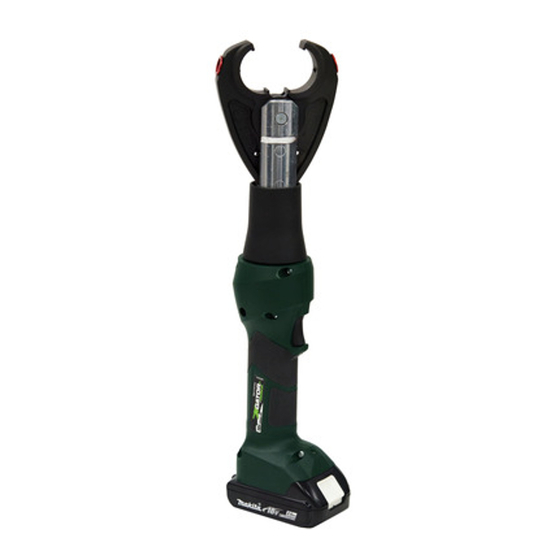 Greenlee GATOR GREEK628LX11 Operation Manual