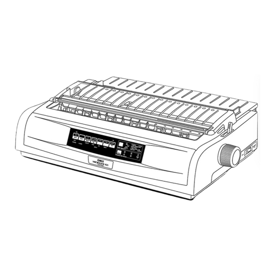Oki ML490 User Manual