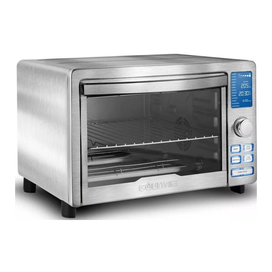 Gourmia GTF7900 - Digital Air Fryer Oven Manual